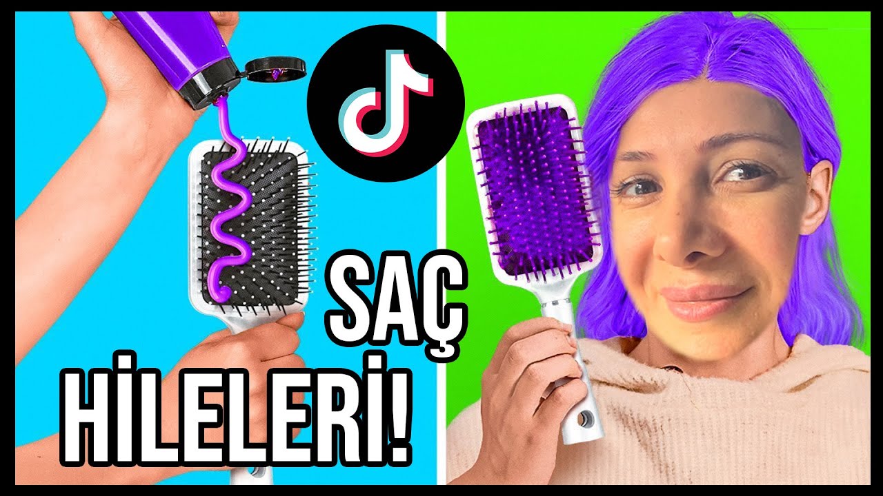 TikTok SAÇ HİLELERİNİ DENEDİM! **HEPSİ ÇALIŞIYOR!** Dobişko Tv