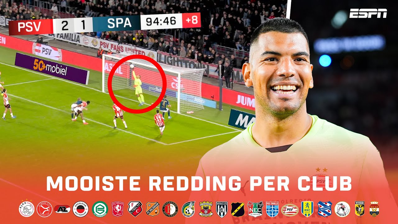De MOOISTE REDDING per CLUB in de Eredivisie 2024 🧤🤯