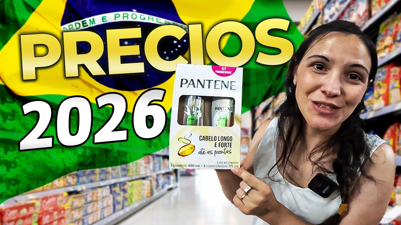 🇧🇷 Supermercado en Brasil 2026  ¿Realmente es tan barato 🛒