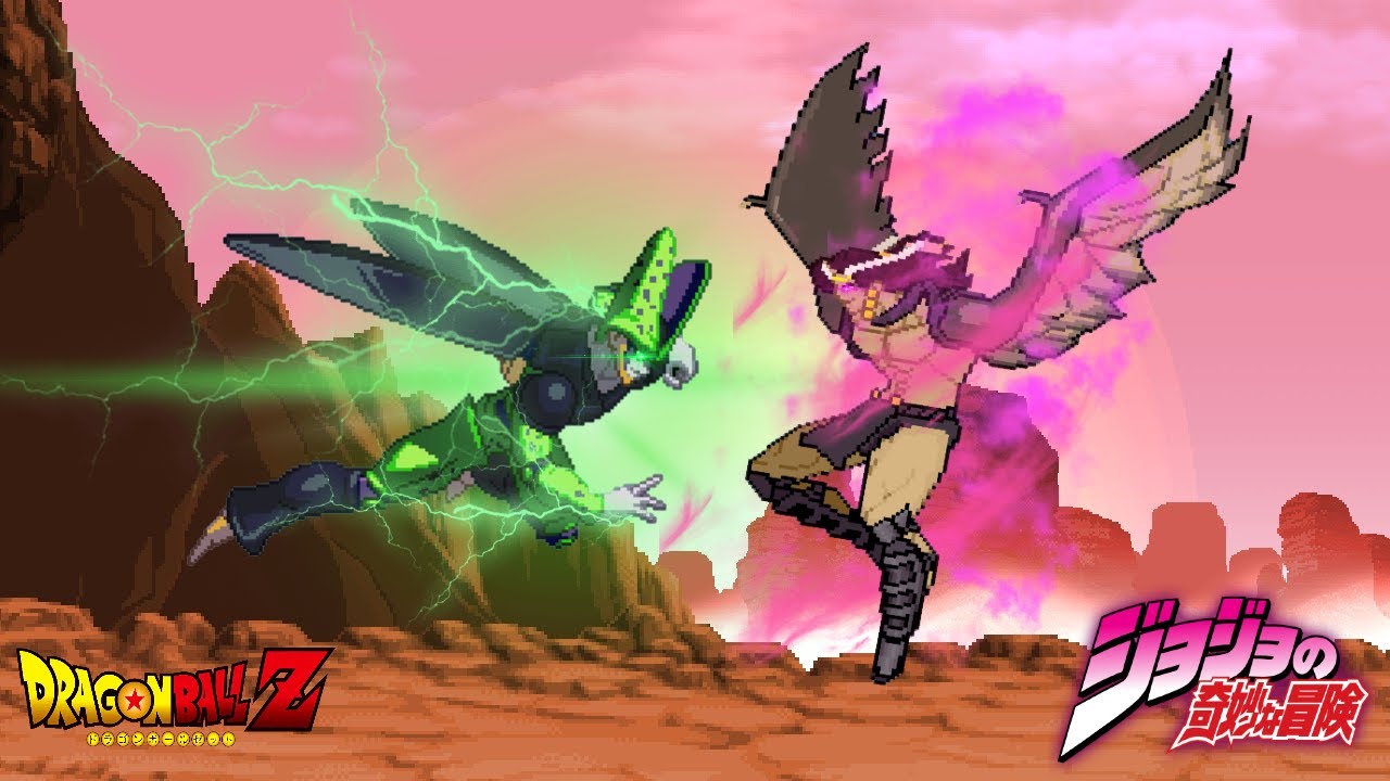 Perfect Cell vs Ultimate Kars - Dragon Ball Z X Jojo's Bizarre Adventure I Anime X Fighting Games