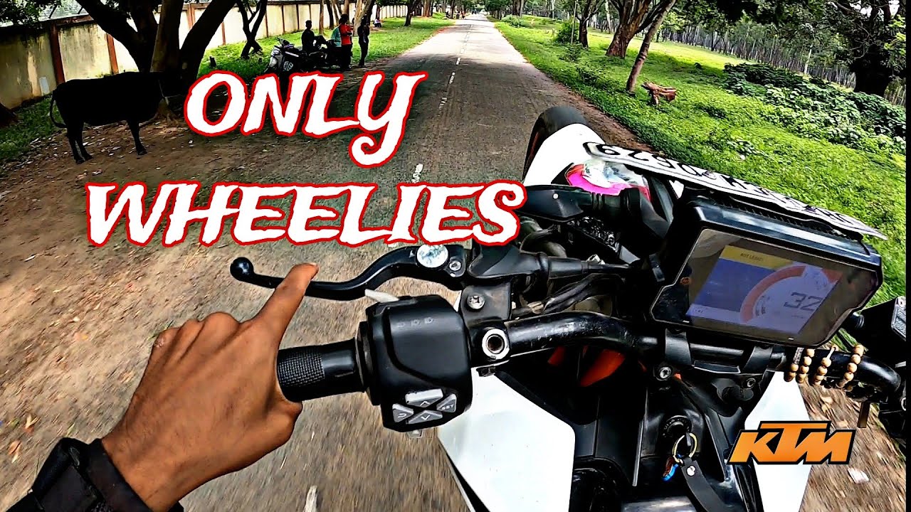 ONLY WHEELIES DUKE 390 BS6/4
