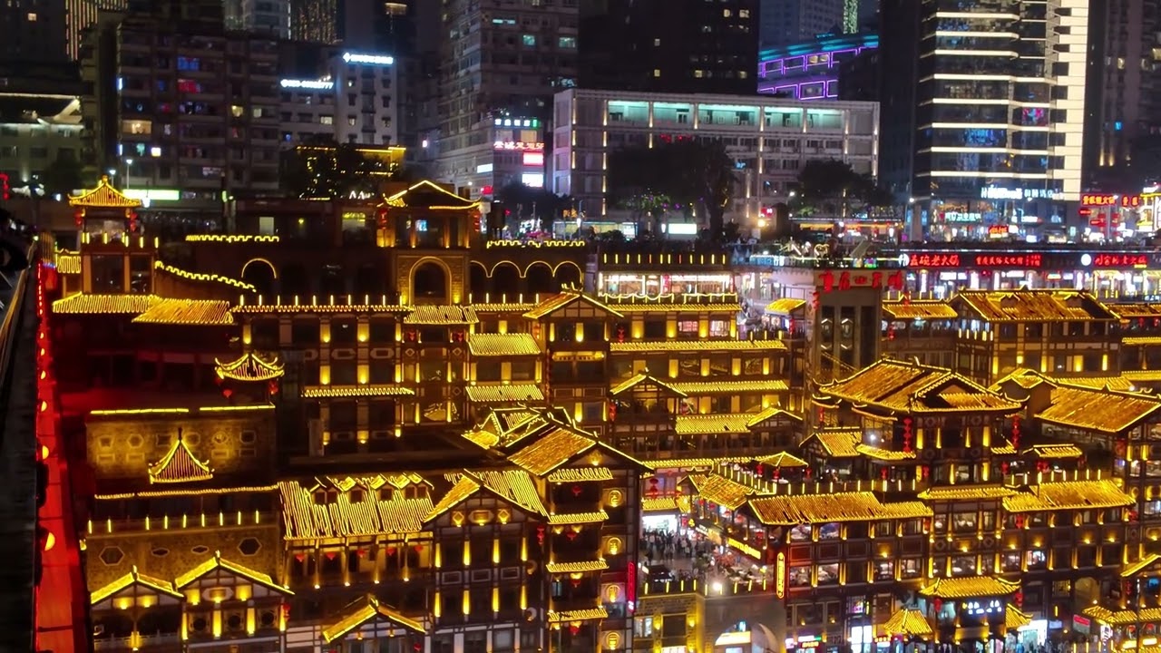 4Kᵁᴴᴰ :: Cyberpunk city :: Hongya cave (Extended) :: Chongqing CN