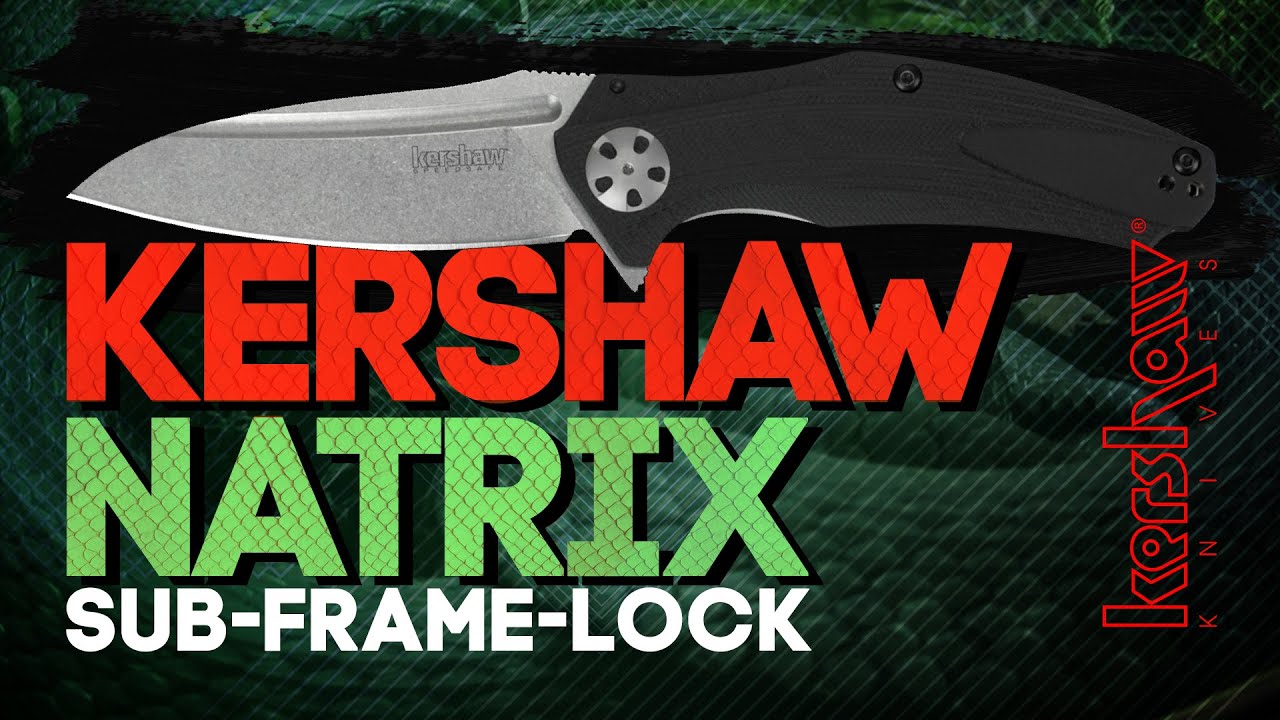 Нож Kershaw Natrix, замок Sub-Frame-Lock