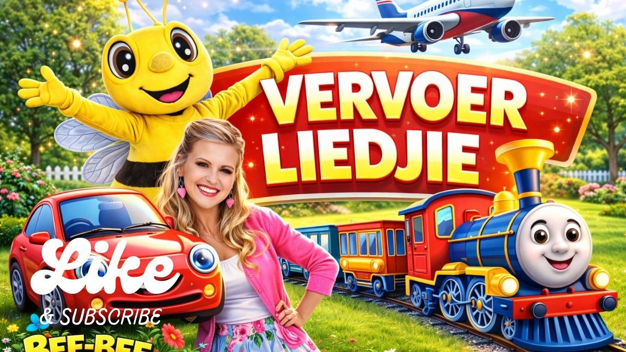 Vervoer Liedjie vir Kinders | Bee-Bee die By | Leer oor Vervoer