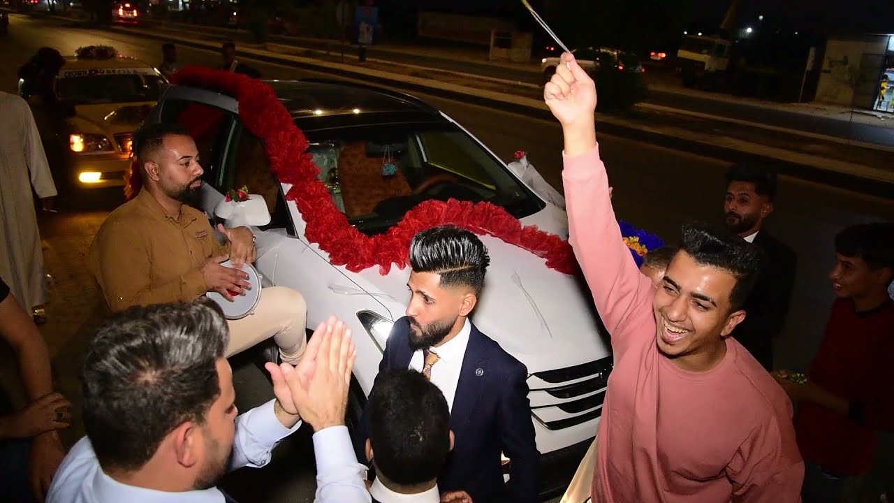 حفل زفاف  الحلاق اكرم صباح العبودي  مدينة الزائرين كربلاء المقدسة