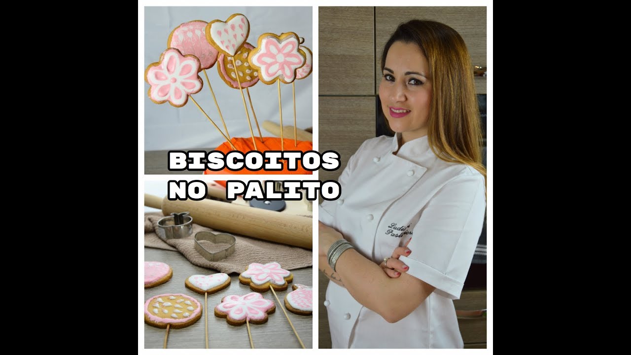 BISCOITOS NO PALITO, para decorar lindas festas.
