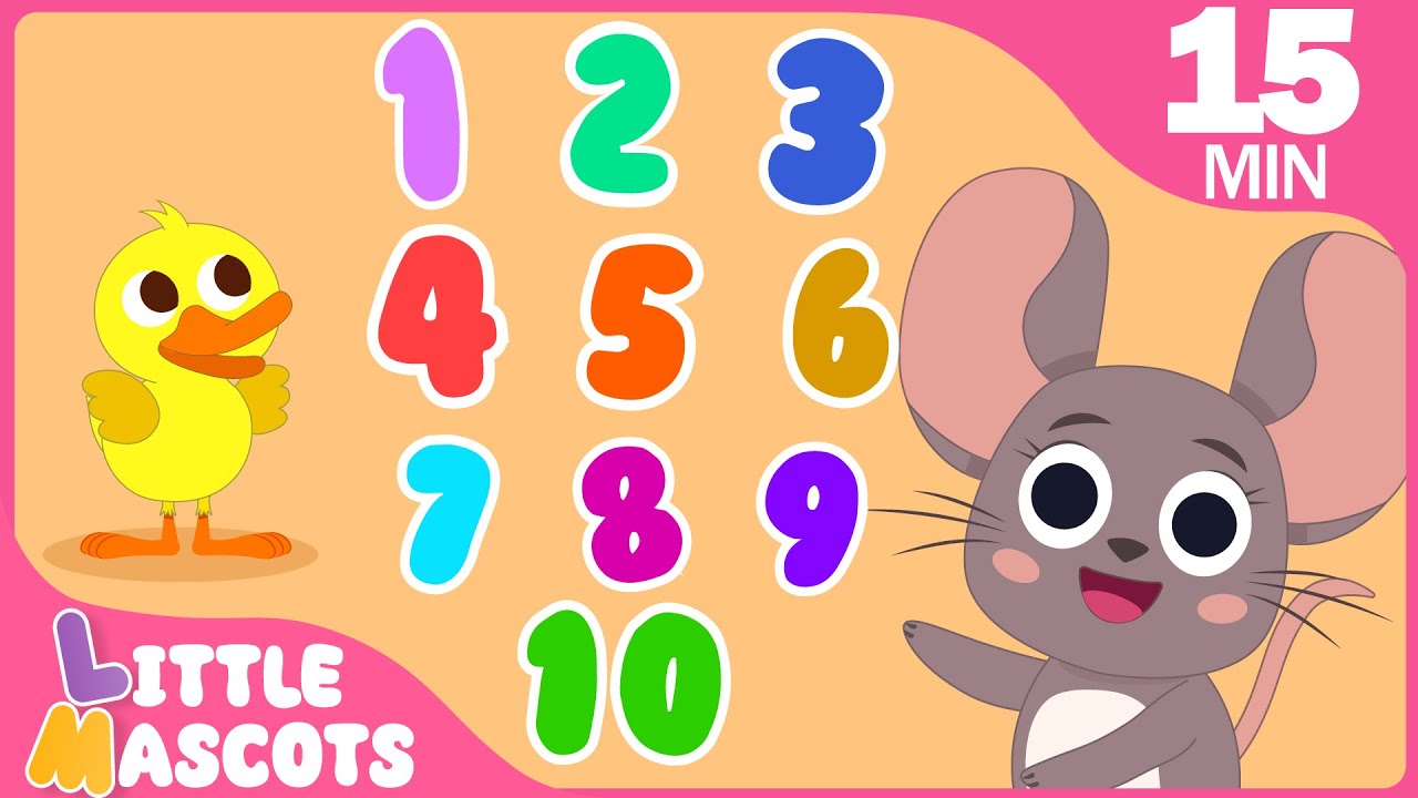 Counting 1 To 10 + more | Preschool Songs | Nursery Rhymes