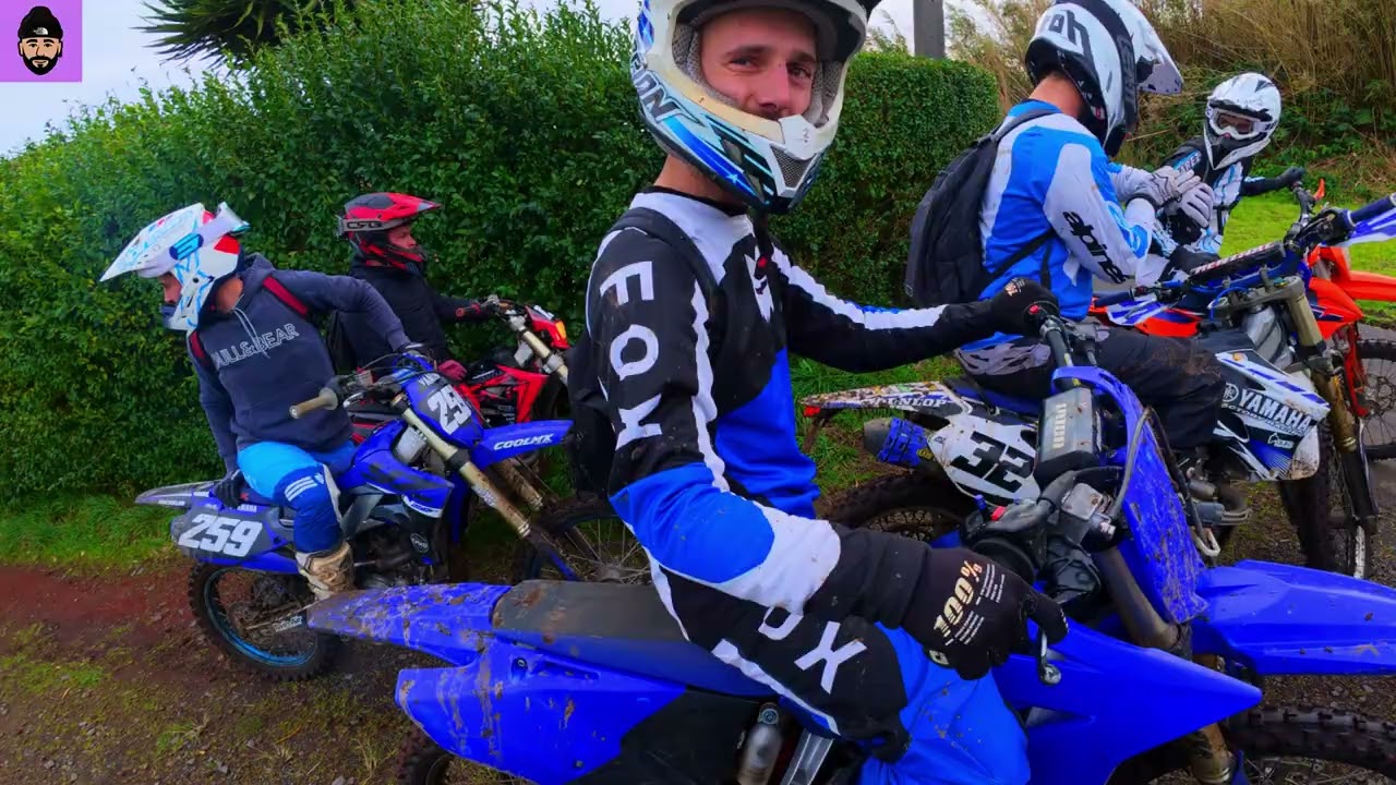 ENDURO AÇORES - NUNCA ANDEI COM TANTA MALTA! 😃