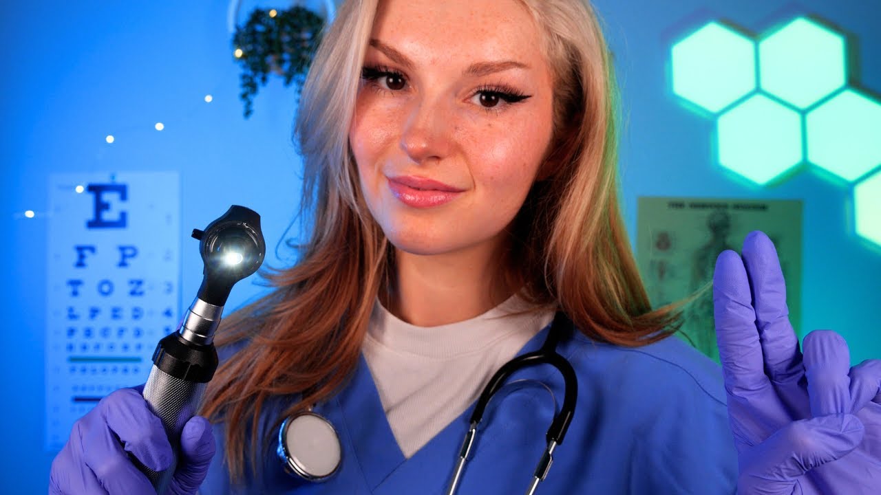 ASMR Detailed Cranial Nerve Exam | Medical ASMR Roleplay