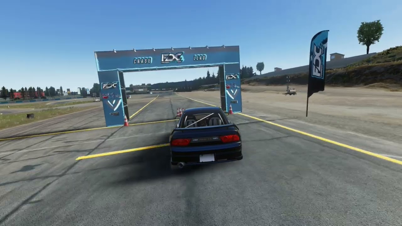 FDC PRO2 180SX @ Tykkimäen Moottorirata