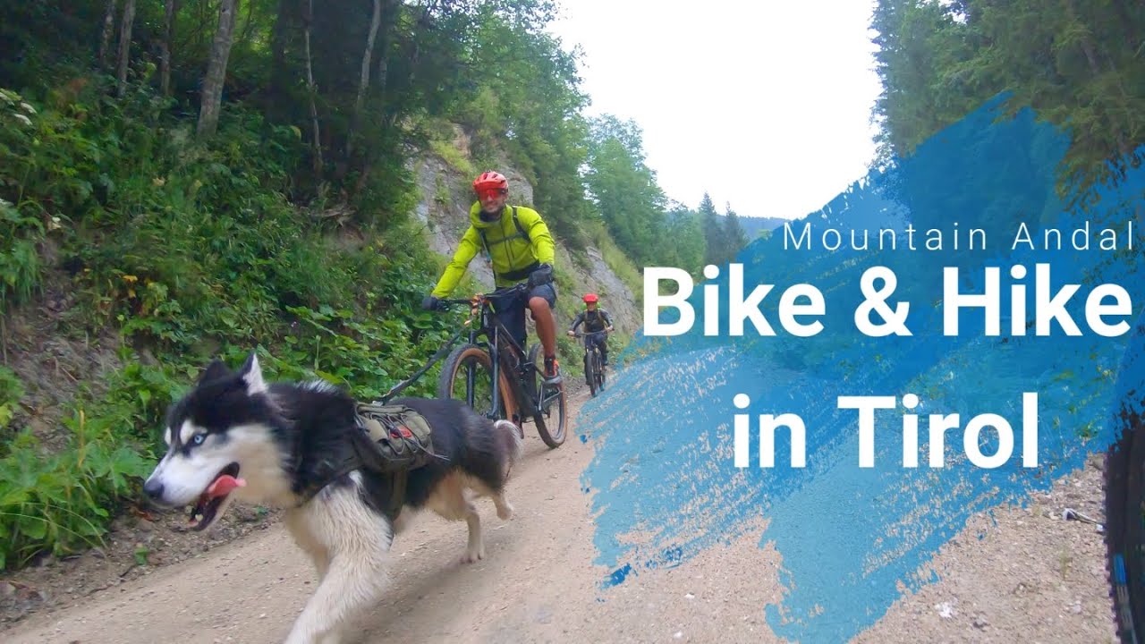 Bike & Hike in Tirol - Abbruch am Guffertaufstieg