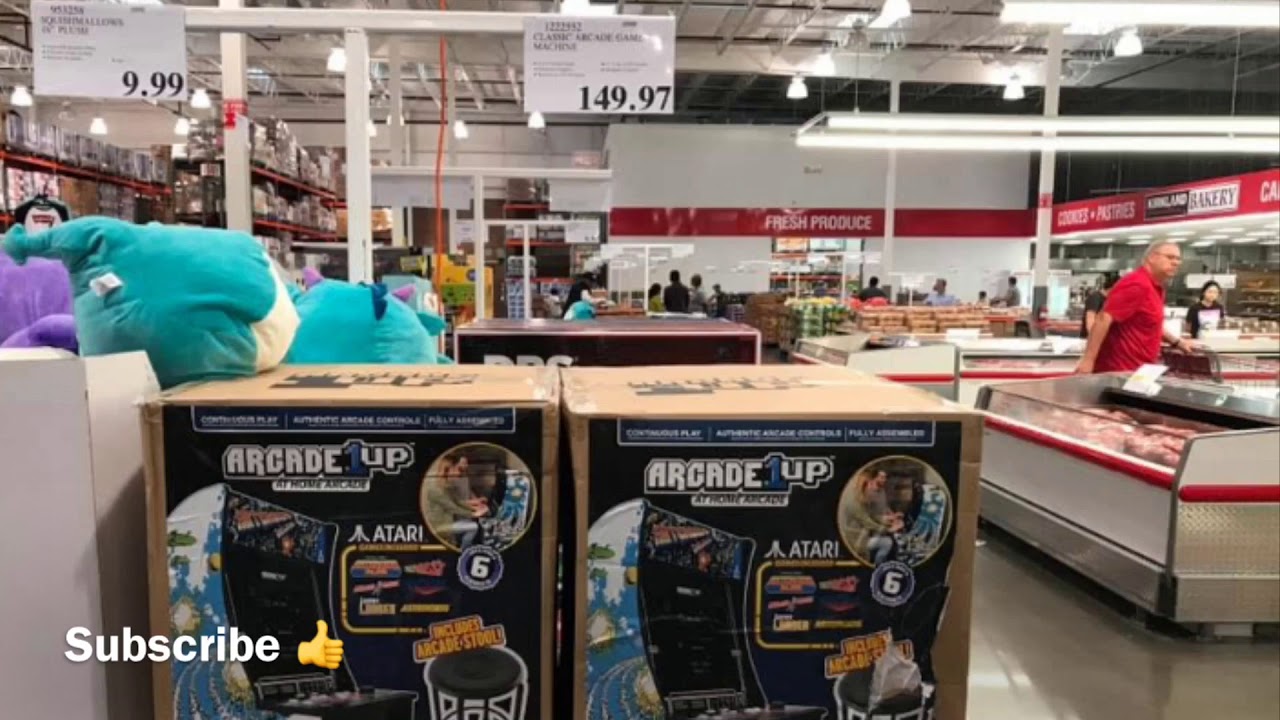 Arcade1Up $150 In Costco With Bar Stool Arcade 1up Walmart