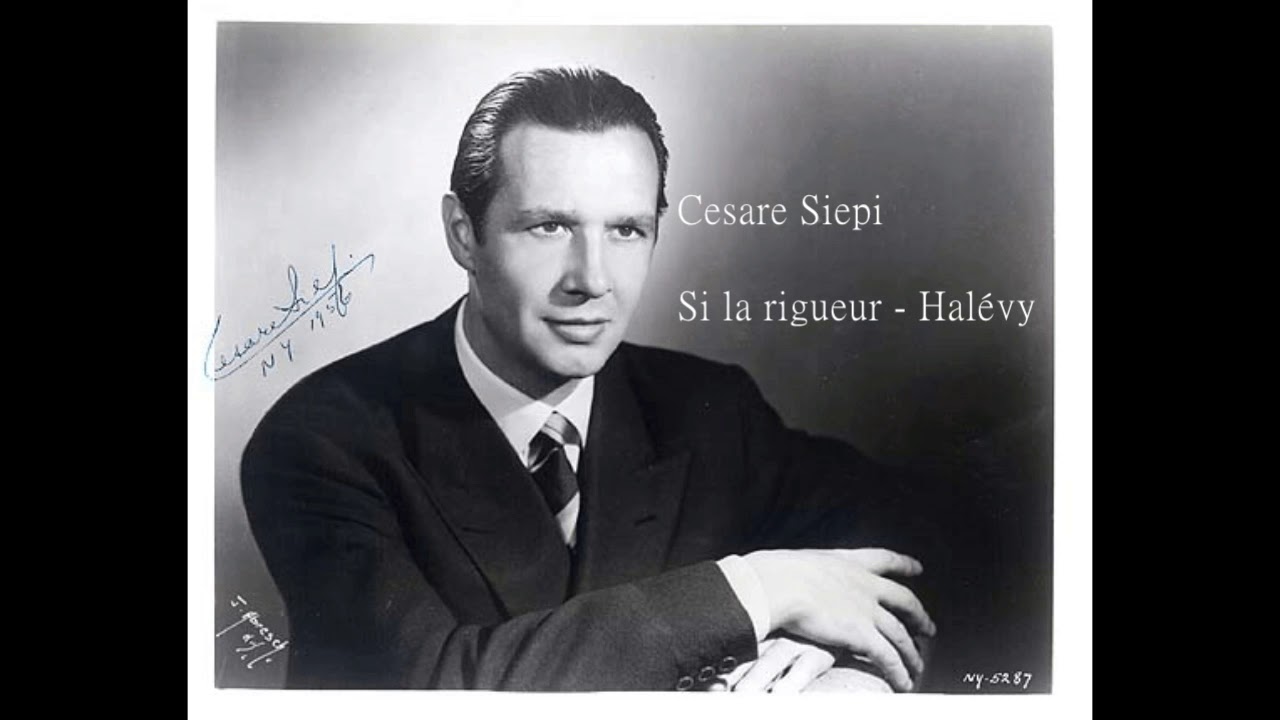 Cesare Siepi - Si la rigueur et la vengeance