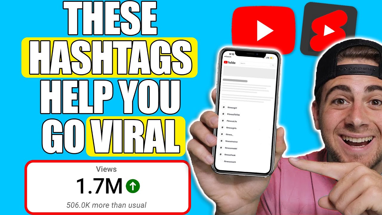 Используйте эти хэштеги и теги, чтобы стать вирусными на YouTube в 2024 году (шокирующее обновление)