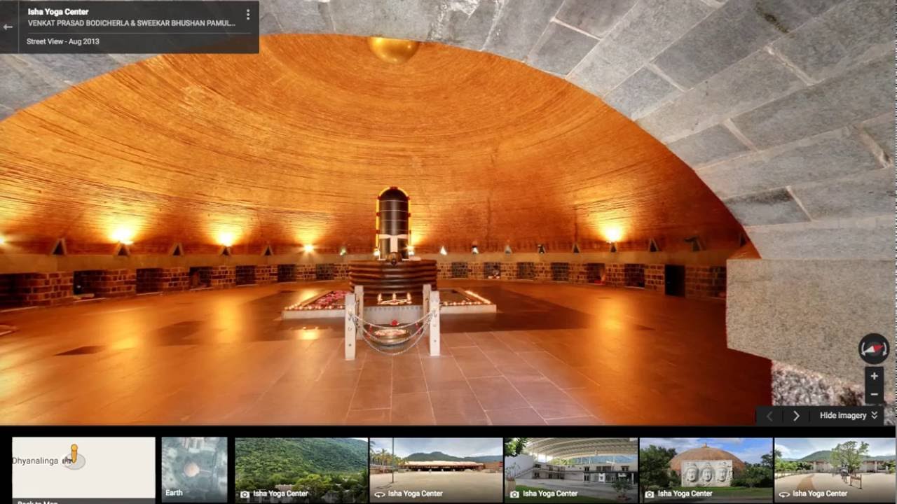 Walk around Isha Yoga Centre, Coimbatore.