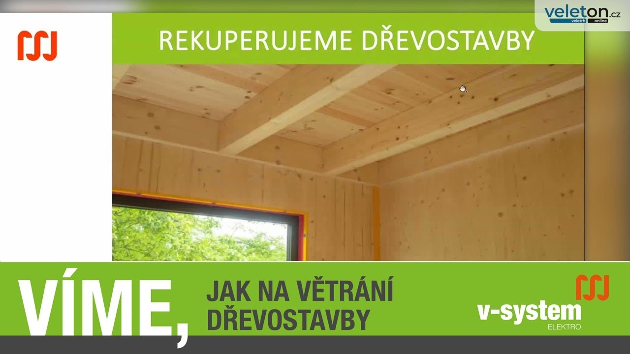 Rekuperujeme dřevostavby