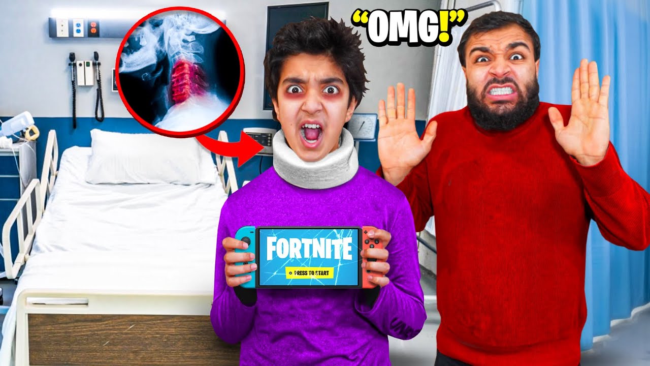 Младший брат сломал себе шею во время игры в Fortnite..