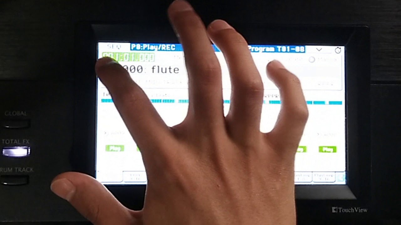 KORG KROME TUTORIAL // CUE LIST Y FOOTSWITCH (Cambio samples de manera rápida) - Tutorial en Español