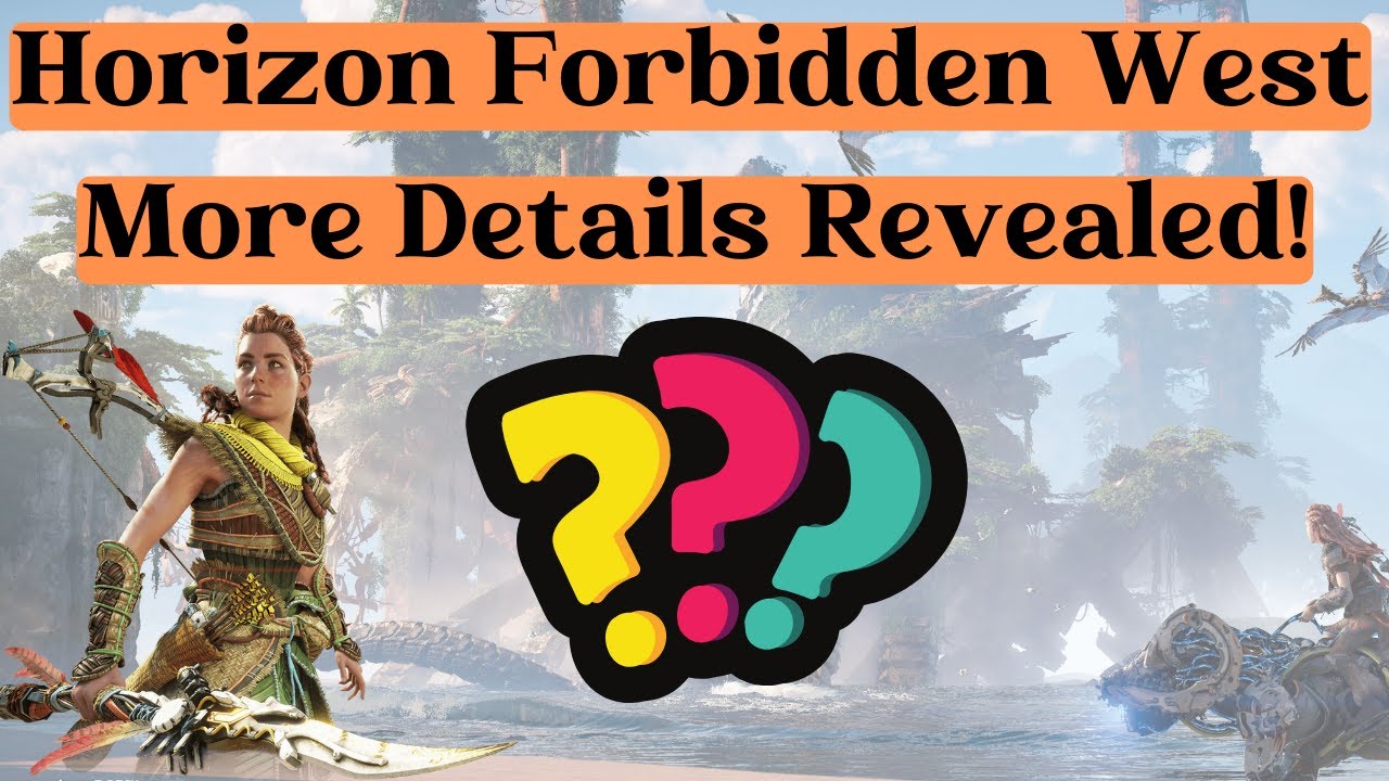 Horizon Forbidden West- New Details Again!
