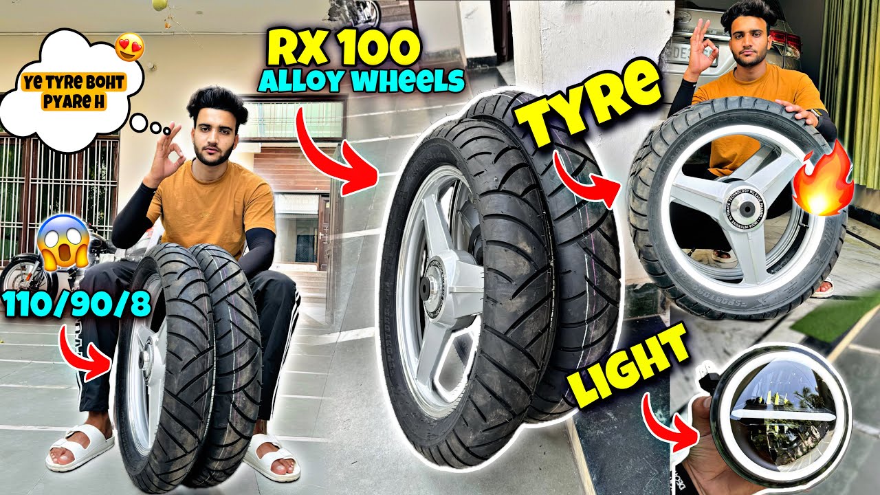 RX100 M  ALLOY WHEEL TYRE DALWADIYE 🔥@shekher_5600_Vlogs ￼
