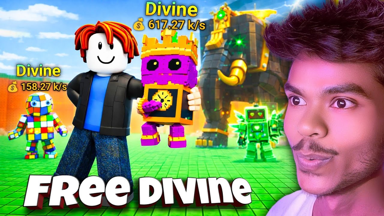 Get Divine Brainrots 🤩 Roblox Escape Tsunami For Brainrots