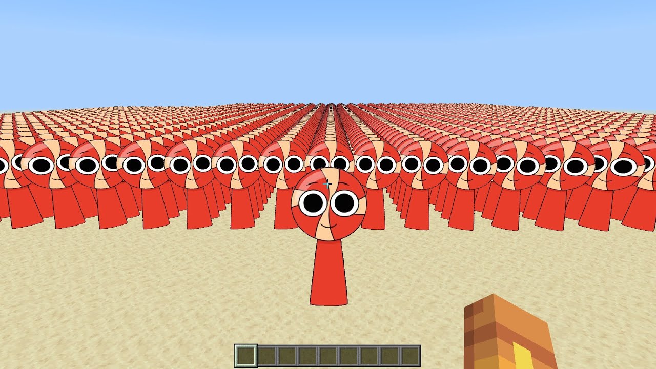 Too Much Nom Incredibox Sprunki OC Mod in Minecraft PE