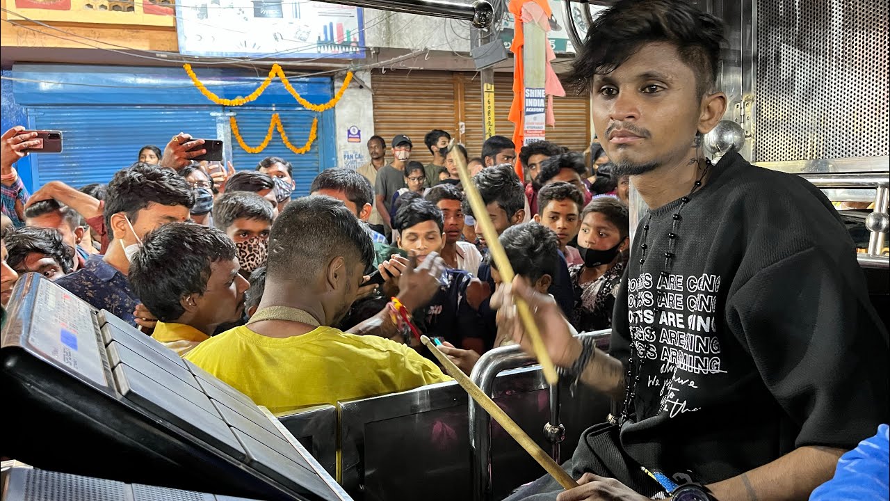 Nallagutta Dancer Sharath Playing Pad Band | Abhilash Pad Band Videos | Dancer sharath playing pad