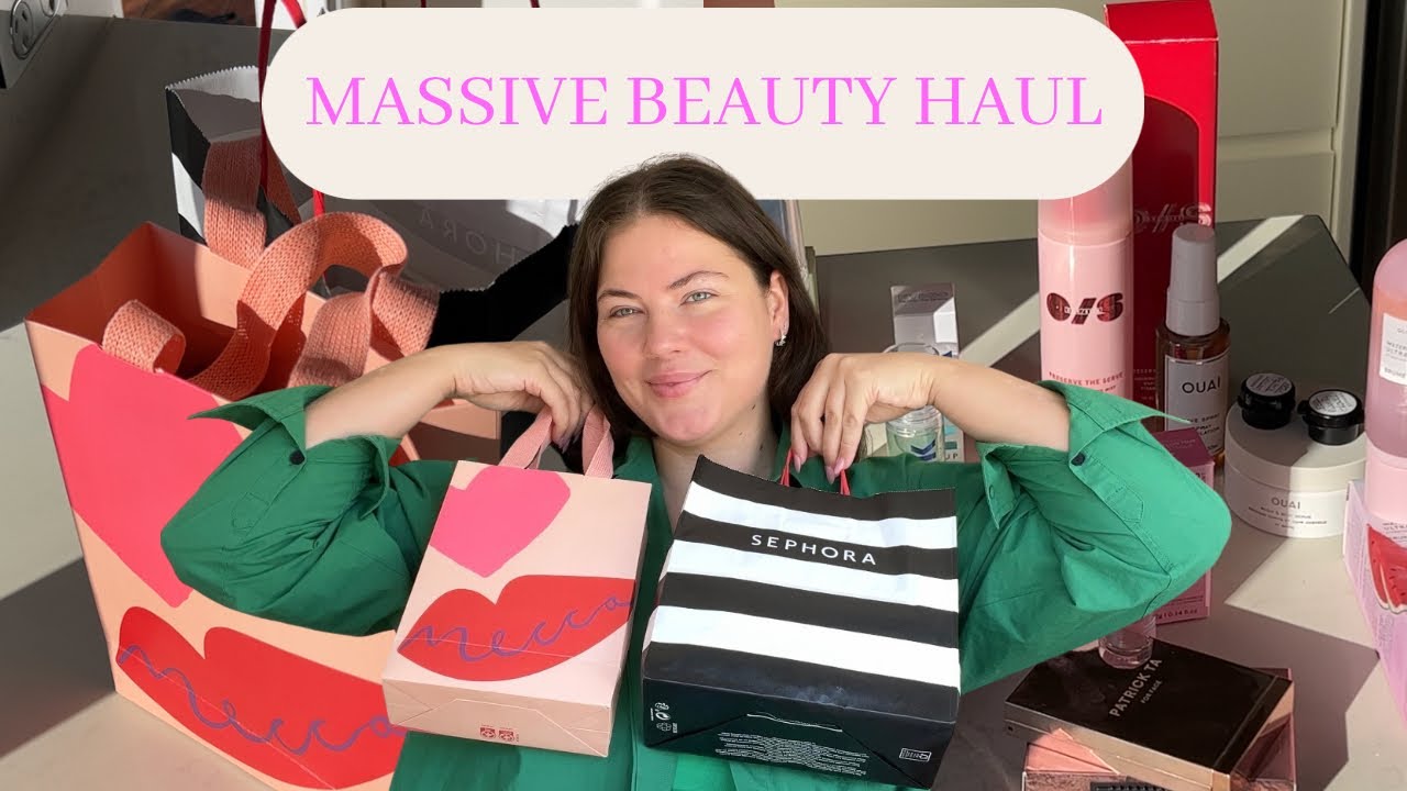 $500 MECCA AND SEPHORA BEAUTY HAUL | HUGE UNBOXING