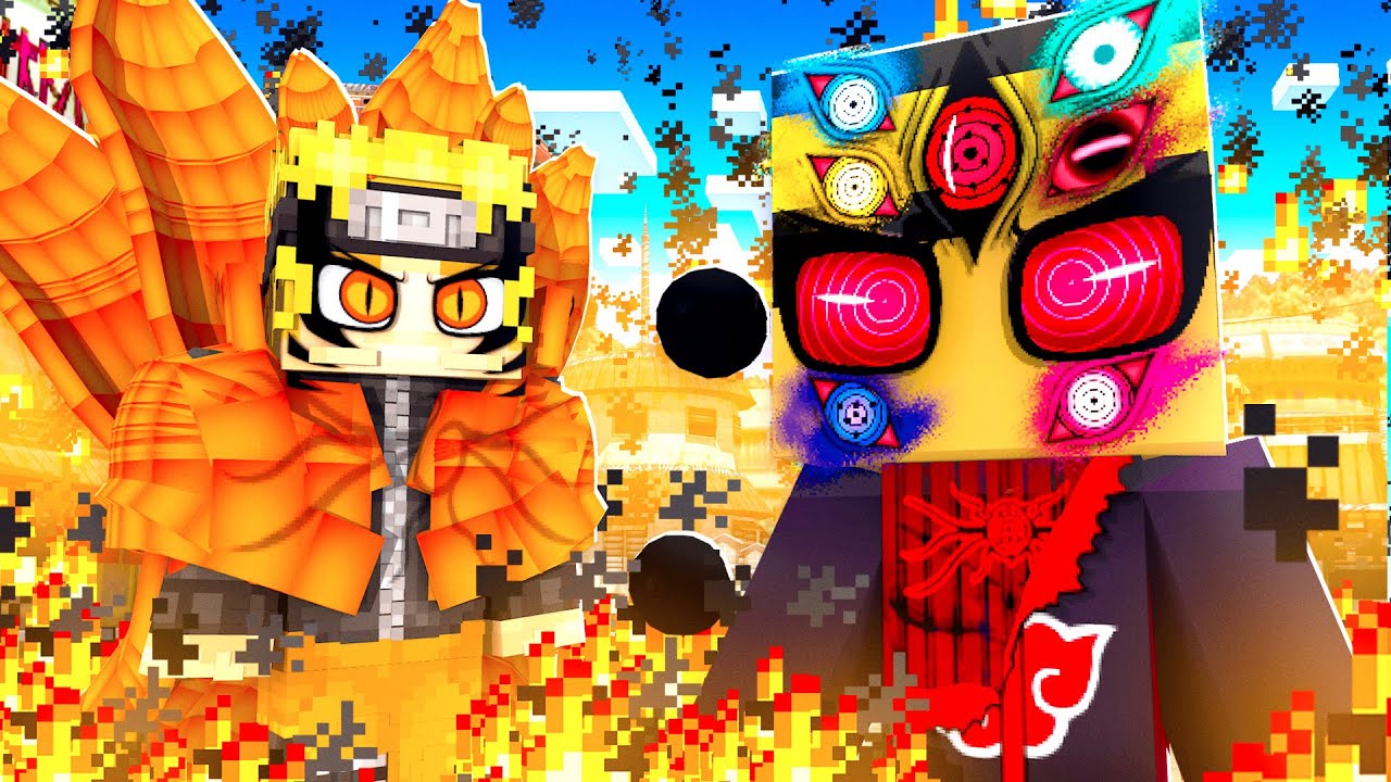 Who's Your Family? O NOVO FILHO DO NARUTO VIROU O DEUS AKATSUKI no MINECRAFT