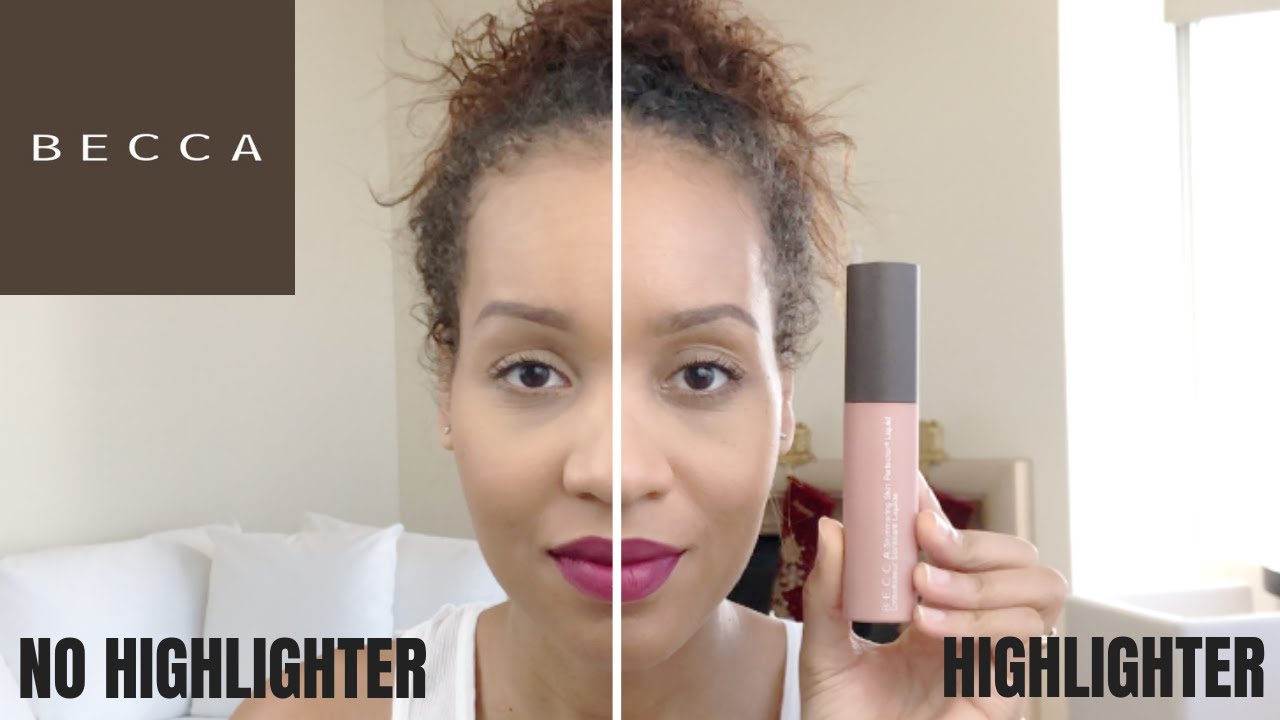 BECCA Shimmering Skin Perfector Liquid Highlighter Review | Rose Gold