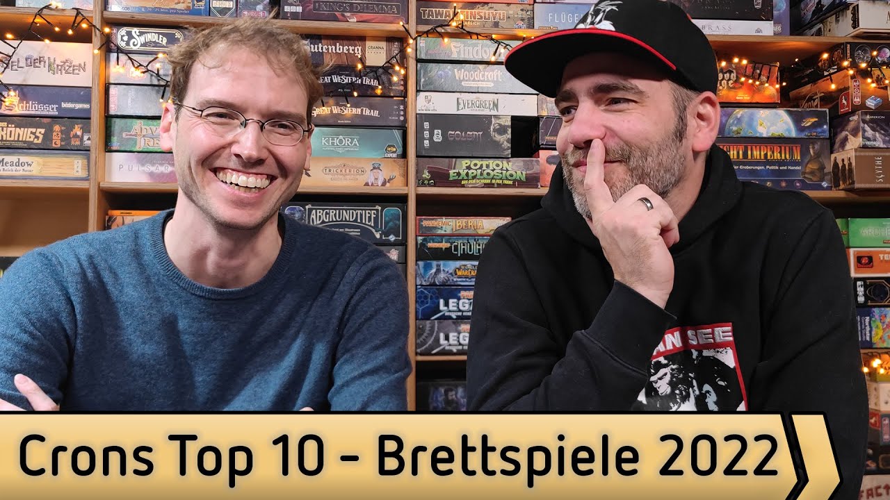 Top 10 Cron 2022 – Die besten Brettspiele des Jahres