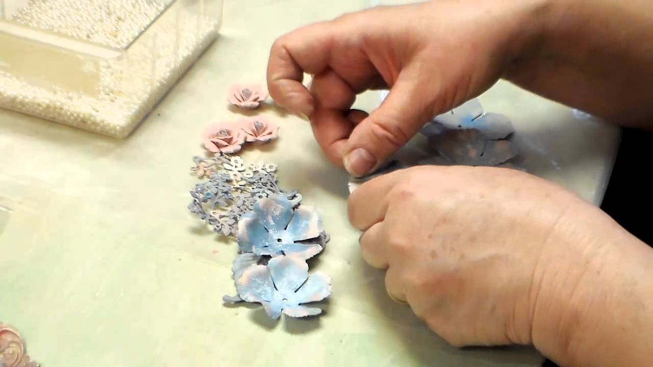 Floral Assemblage Jewelry with Brass Stampings from B'sue Boutiques