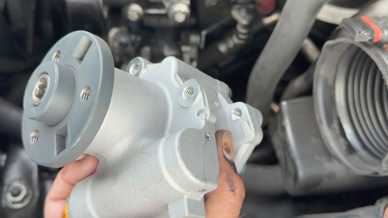 BMW 328i Power Steering Pump Replacement Without a Jack. E93 N95. Fix Oil Leaks and Steering Noise.