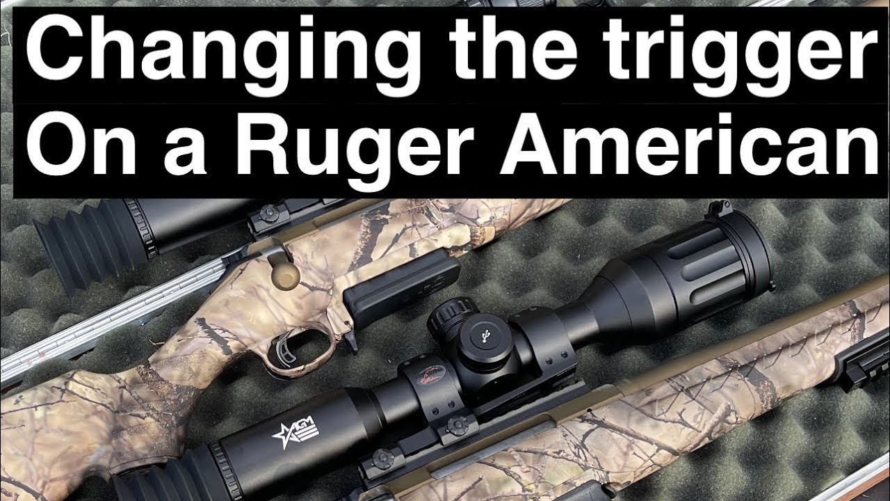 Как заменить спусковой крючок на американской винтовке Ruger #охота #винтовка #винтовкасболтом #t...