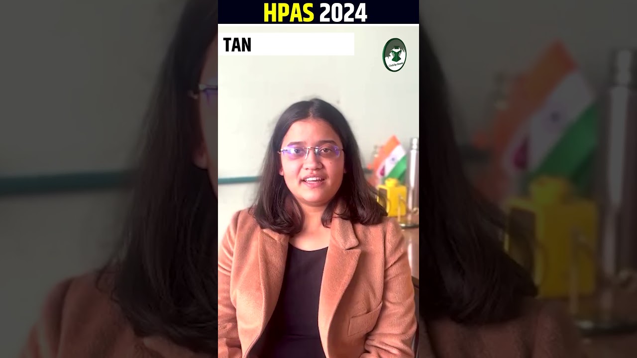 HPAS 2024 Success Story | Taniya Kashyap Selected as SDM | Celebrate Her Journey! #hpas2024 #shorts