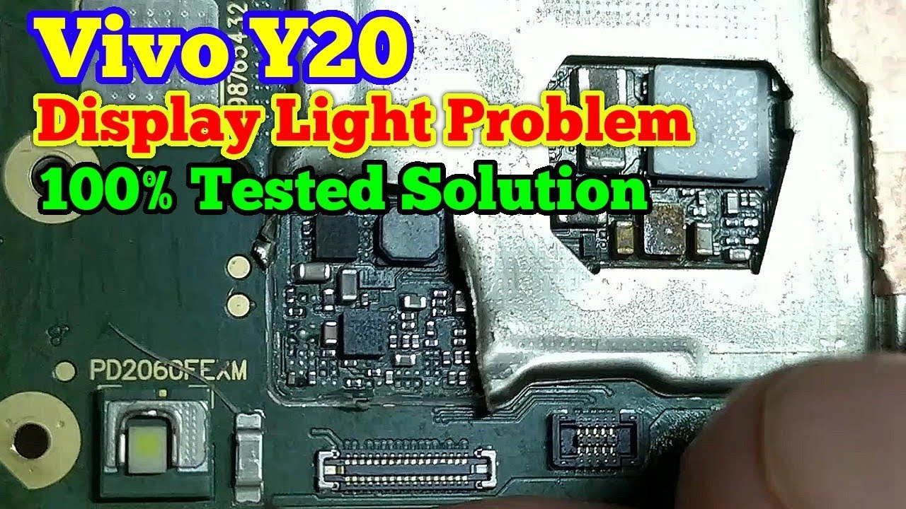 Vivo Y20 | Display Light Solution | Jumper Solution | Prime Telecom |