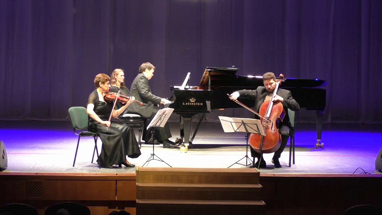 Nikolay Rimsky-Korsakov, Piano trio c-moll, 3.Adagio /D.Cefanov, N.Kalinicheva, M.Kalinichev