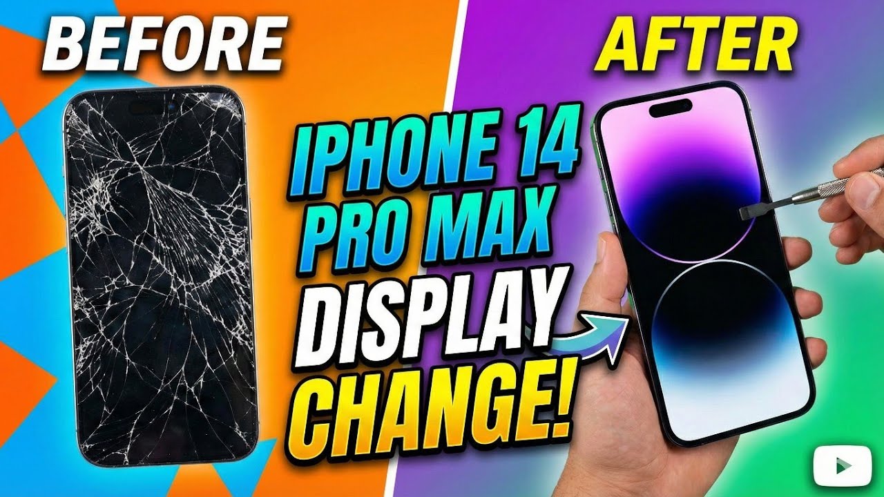 Iphone 14pro max Display Change | how to fix | Easy to fix | @ShibinDasVlogs 