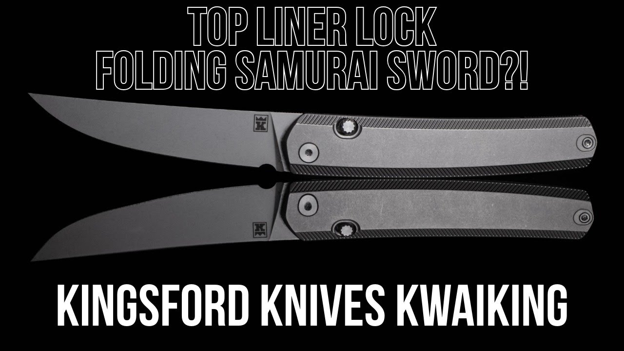 Карманный меч с замком Button Liner Lock? - Kingsford Knives Kwaiking