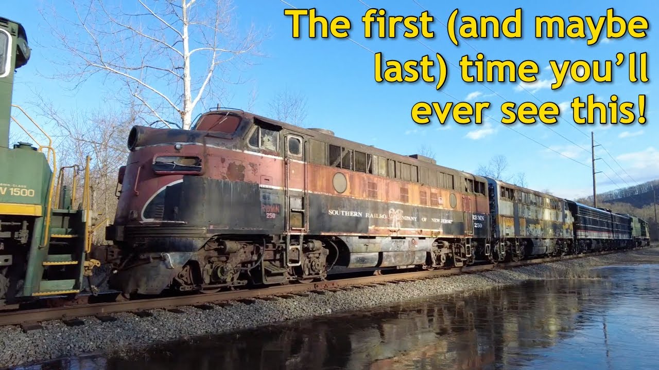 Rare equipment move - chasing all FOUR Reading & Northern F units!