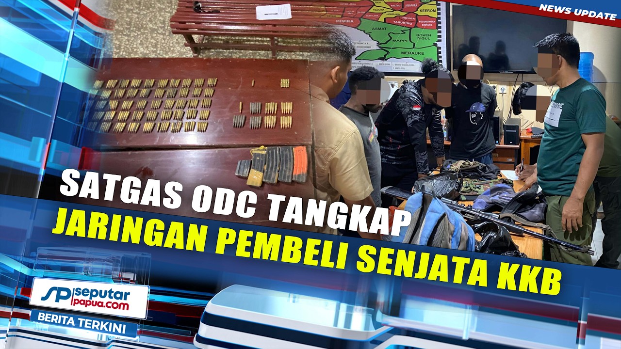 Satgas ODC 2026 Bongkar Jaringan Pembelian Senjata Api dan Amunisi KKB di Papua