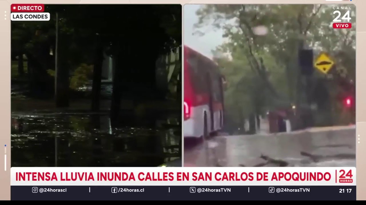 AHORA | Las consecuencias de la lluvia en la RM