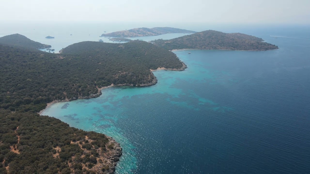 Bodrum - Bitez Drone 4K Hotel Natur Garden 2022
