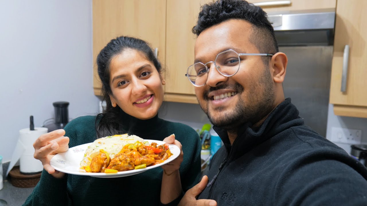 LETS MAKE DEVILLED CHICKEN - සිංහල Vlog - Episode 41 Dan and Devni