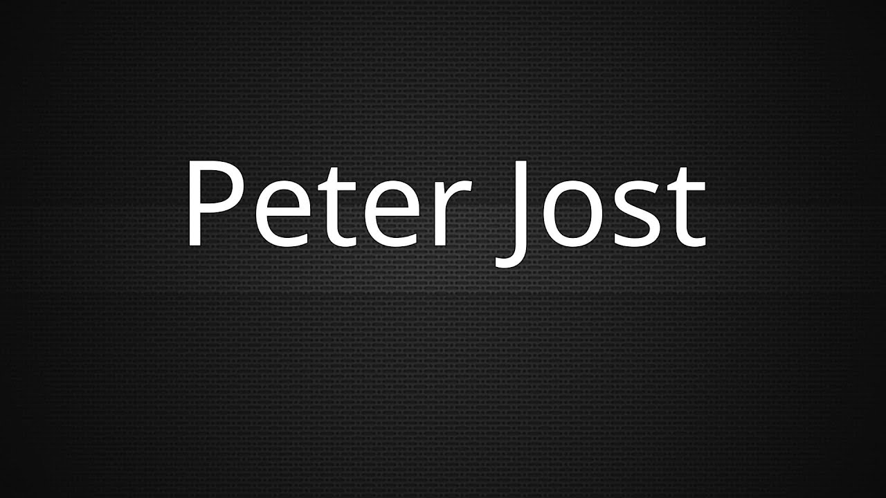 Peter Jost