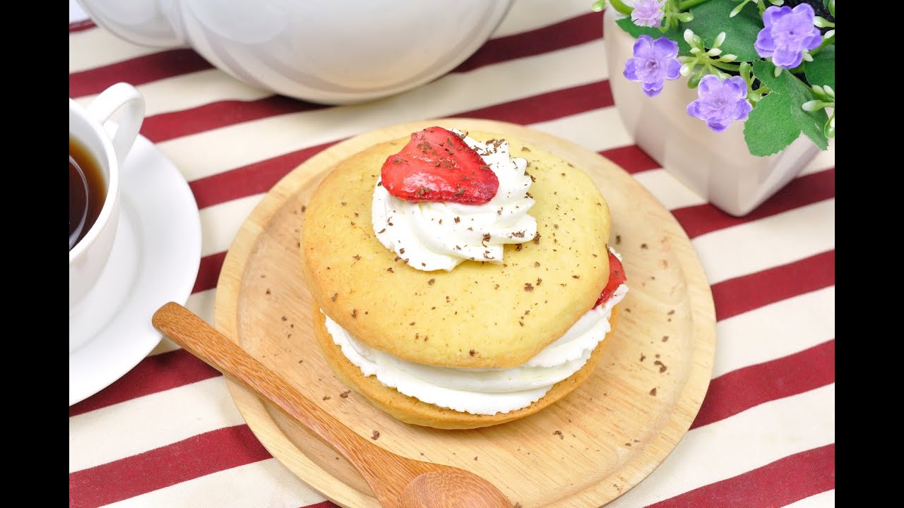 สตรอเบอร์รี่ชอร์ทเค้กคุกกี้ | Strawberry Shortcake Cookie