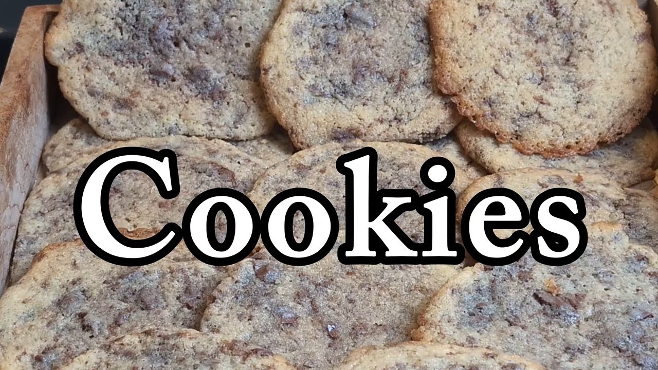 Extra große Cookies mit Schokostückchen 🍪
