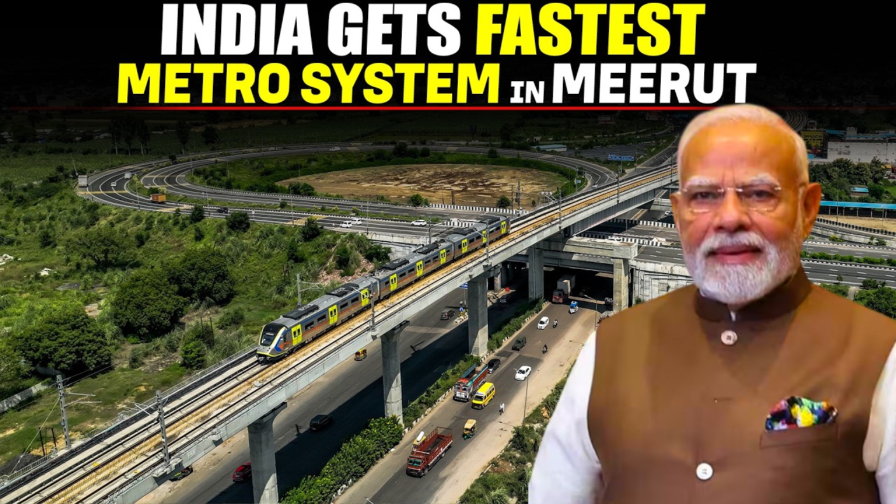LIVE: PM Modi flags off Meerut Metro, Namo Bharat Train at Shatabdi Nagar Namo Bharat Station