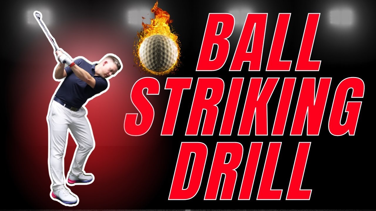 COMPRESS THE BALL FOR MAXIMUM DISTANCE - BALL STRIKING DRILL