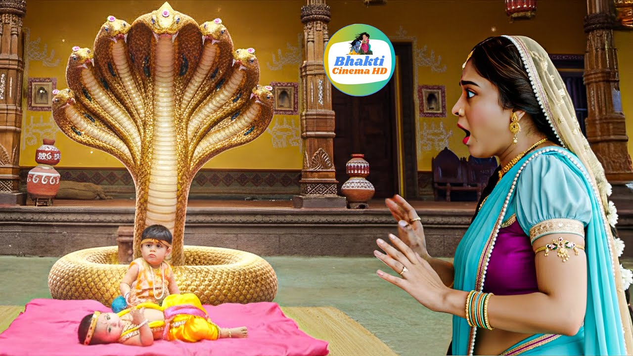 बलराम का शेषनाग रूप देखते ही मैया डर गईं || Yashomati Maiya Ke Nandlala